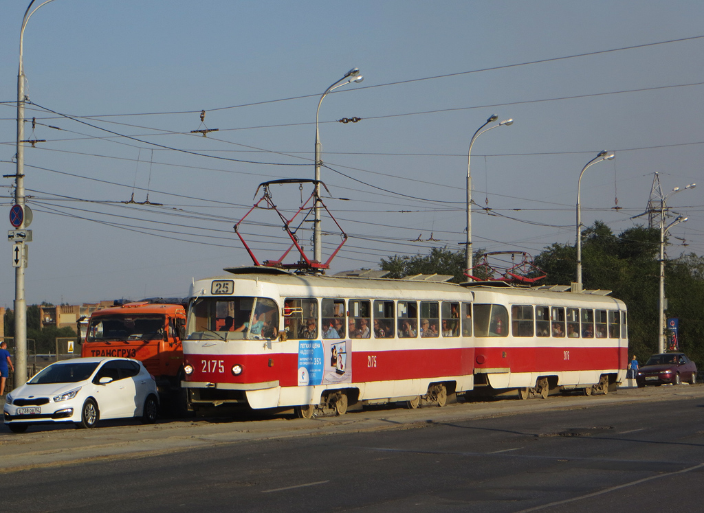 Самара, Tatra T3SU (двухдверная) № 2175