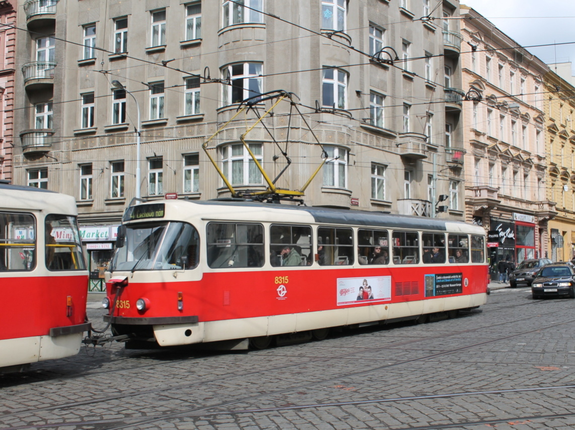 Прага, Tatra T3R.P № 8315