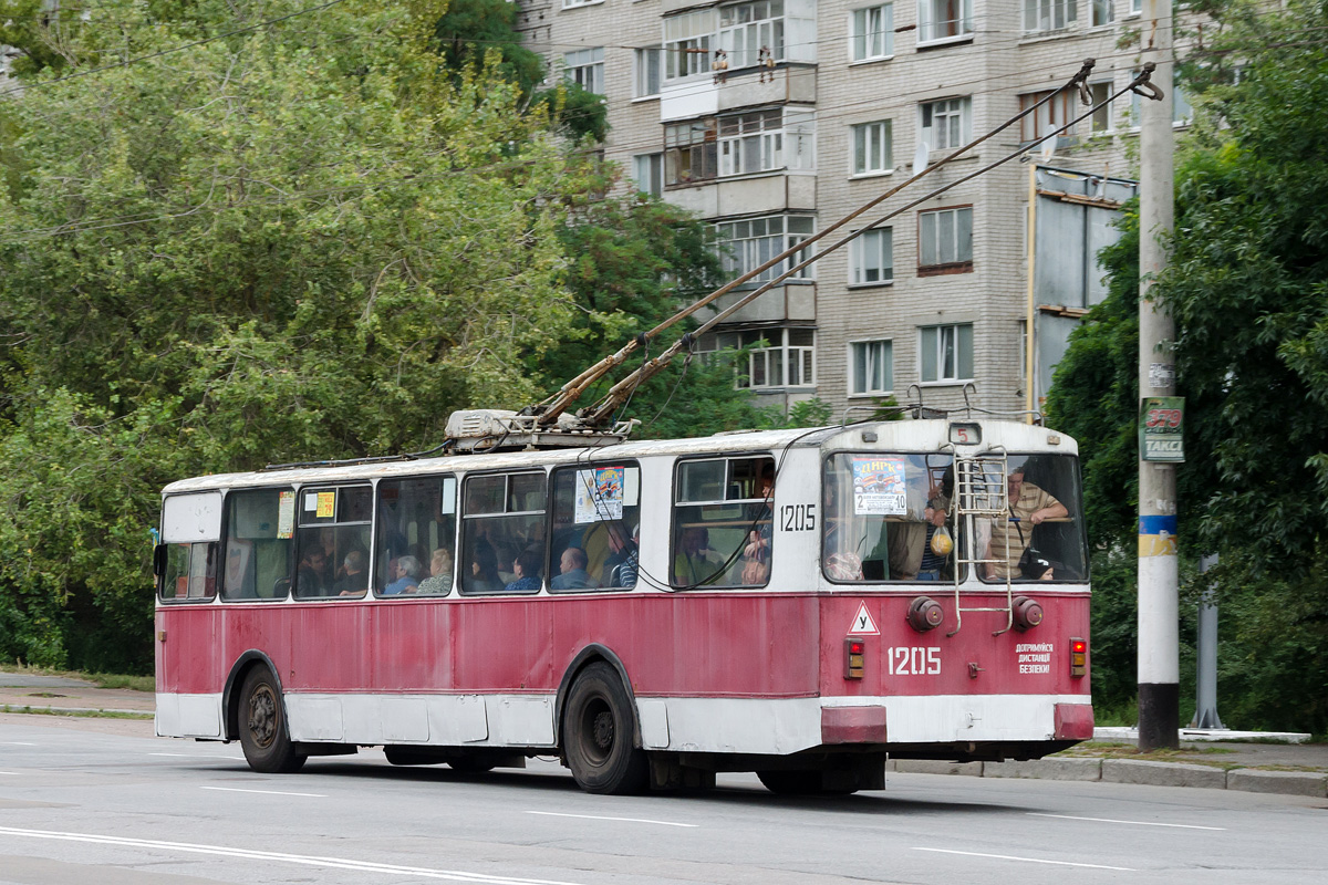 Житомир, ЗиУ-682В № 1205
