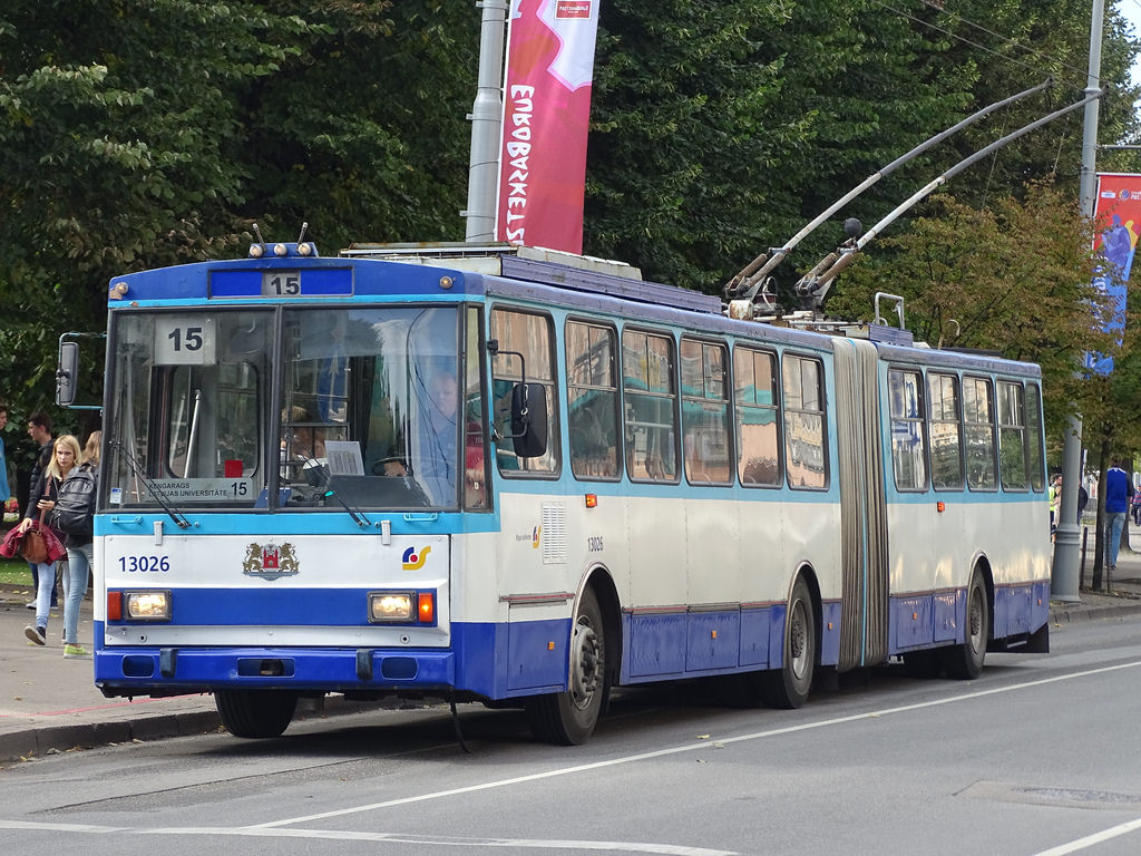 Рига, Škoda 15Tr02/6 № 13026