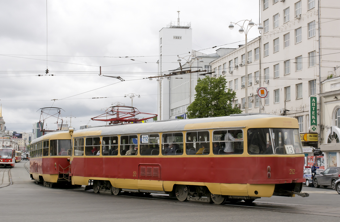 Екатеринбург, Tatra T3SU № 212