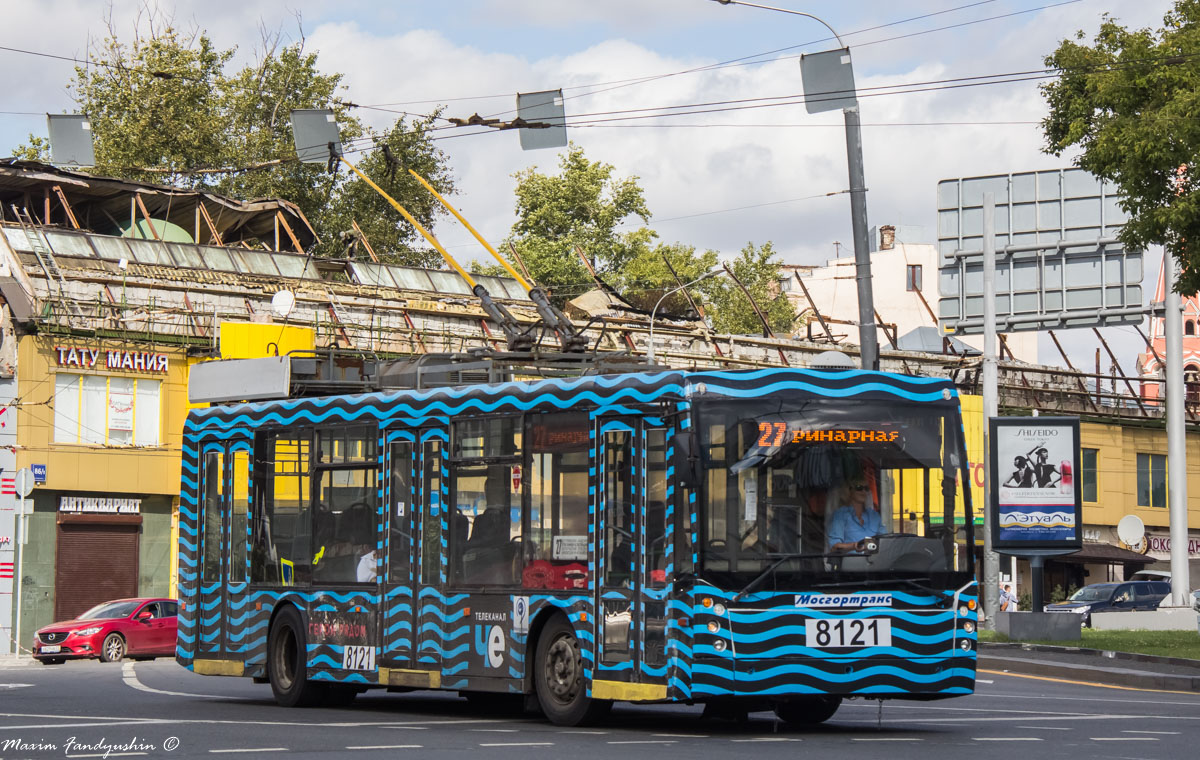 Москва, Тролза-5265.00 «Мегаполис» № 8121