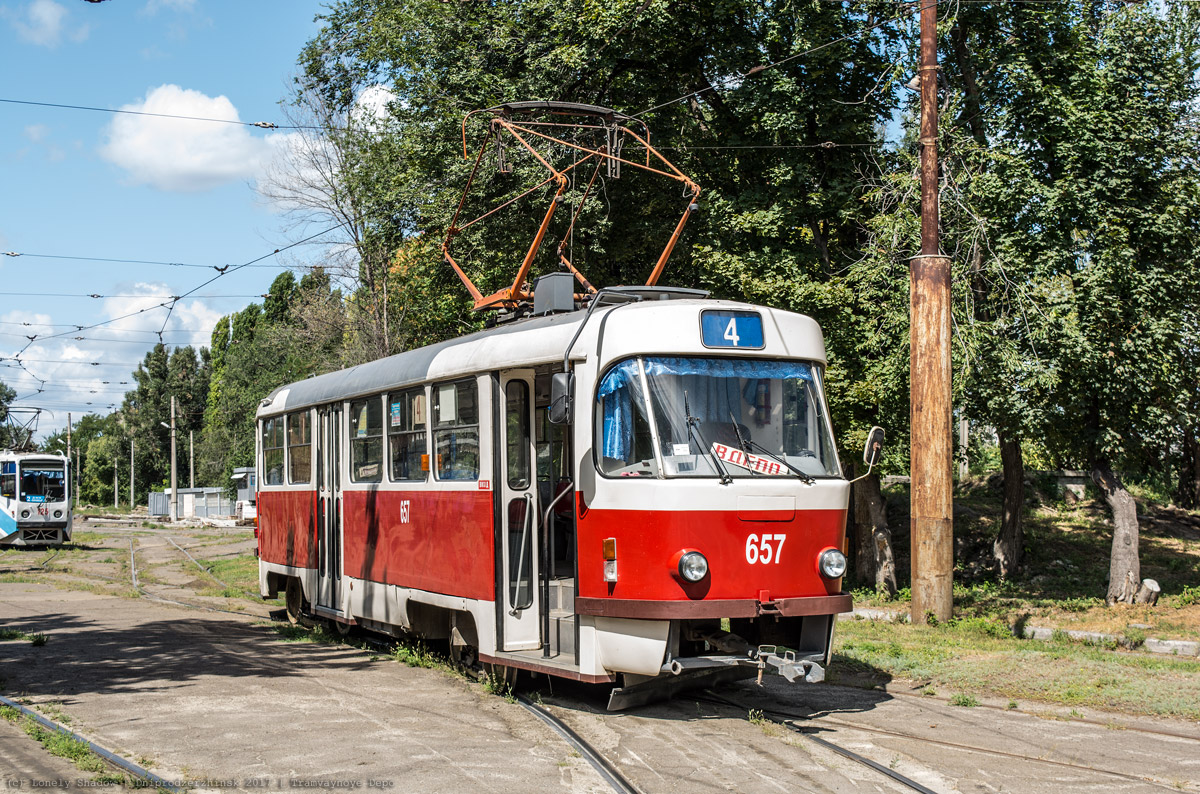 Каменское, Tatra T3SUCS № 657