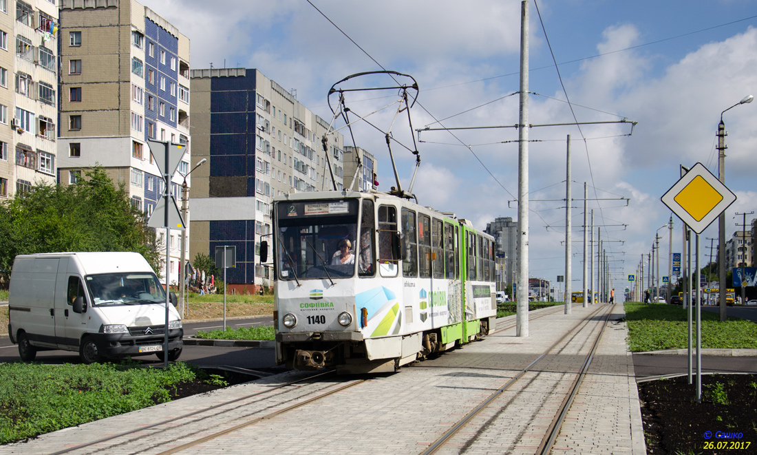 Львов, Tatra KT4SU № 1140