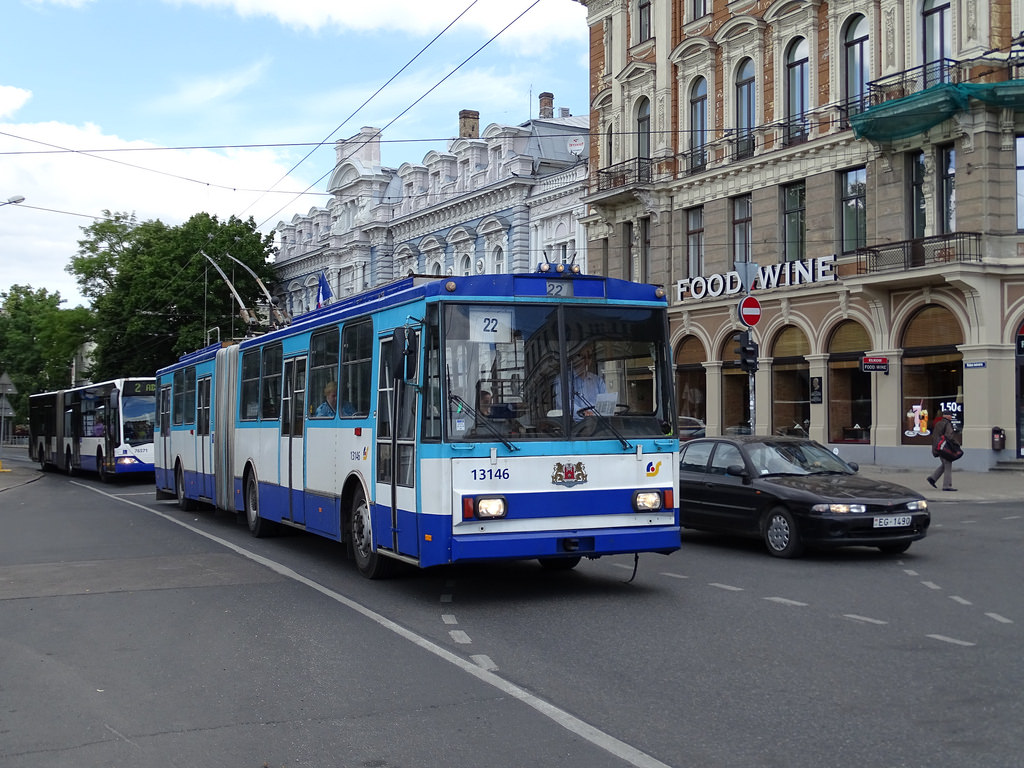 Рига, Škoda 15Tr02/6 № 13146