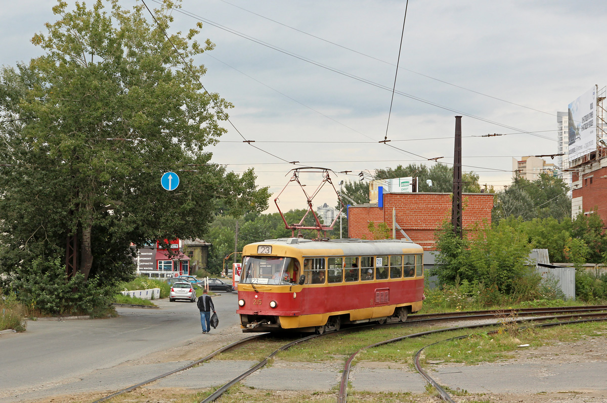 Екатеринбург, Tatra T3SU № 215