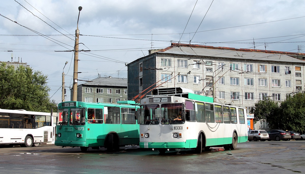 Красноярск, ЗиУ-682 КВР Красноярск № 1033