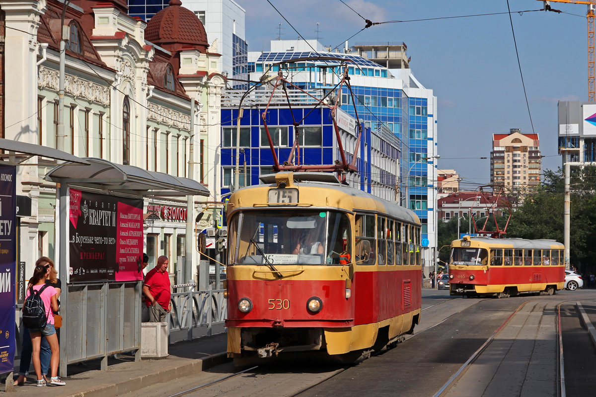 Екатеринбург, Tatra T3SU (двухдверная) № 530