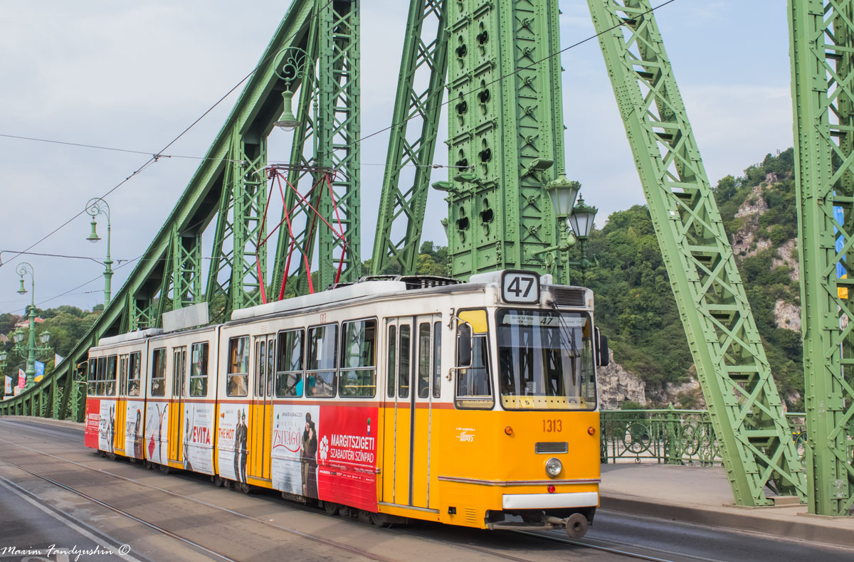Будапешт, Ganz CSMG2 № 1313 Будапешт, Ganz CSMG2 № 1313