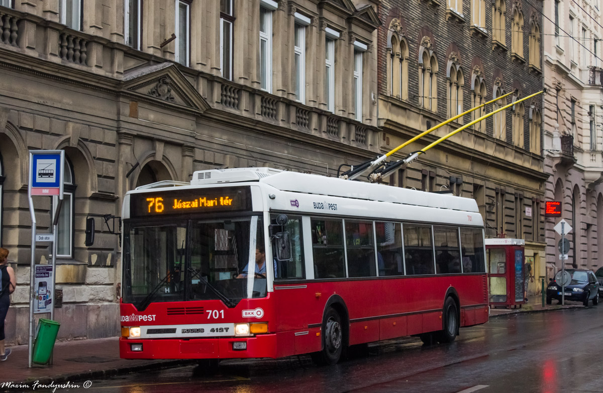 Будапешт, Ikarus 412.81 № 701