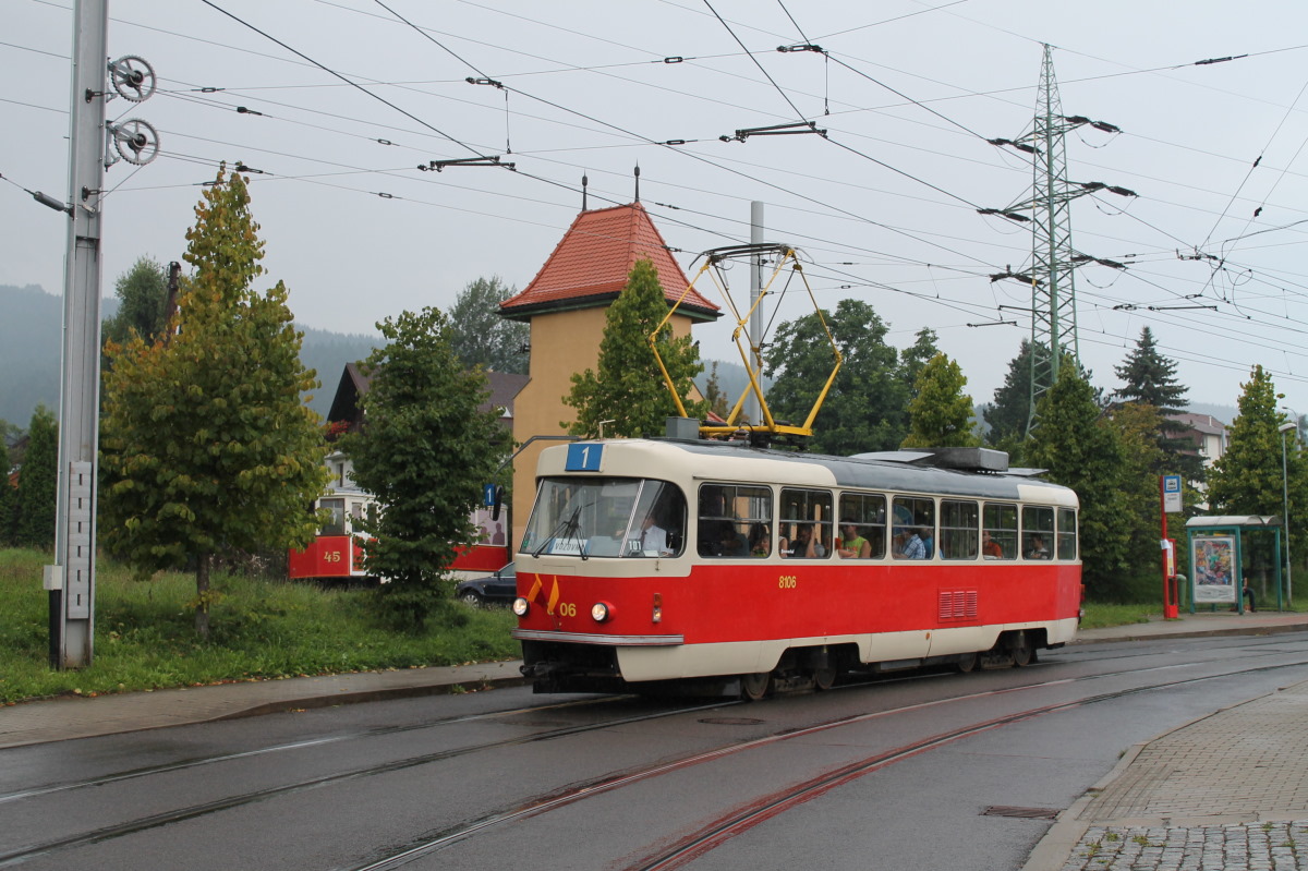 Либерец ― Яблонец-над-Нисой, Tatra T3M № 8106 (16); Либерец ― Яблонец-над-Нисой — 120 лет Либерецким трамваям