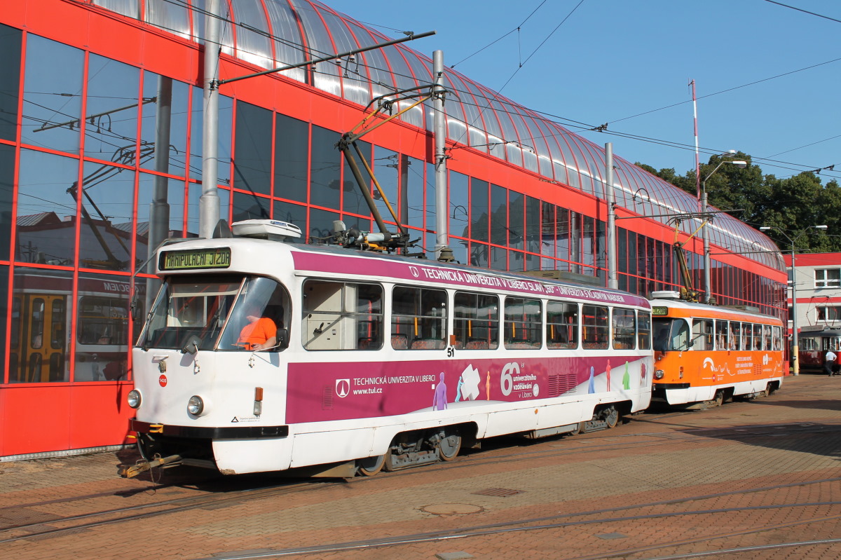 Либерец ― Яблонец-над-Нисой, Tatra T3M.04 № 51