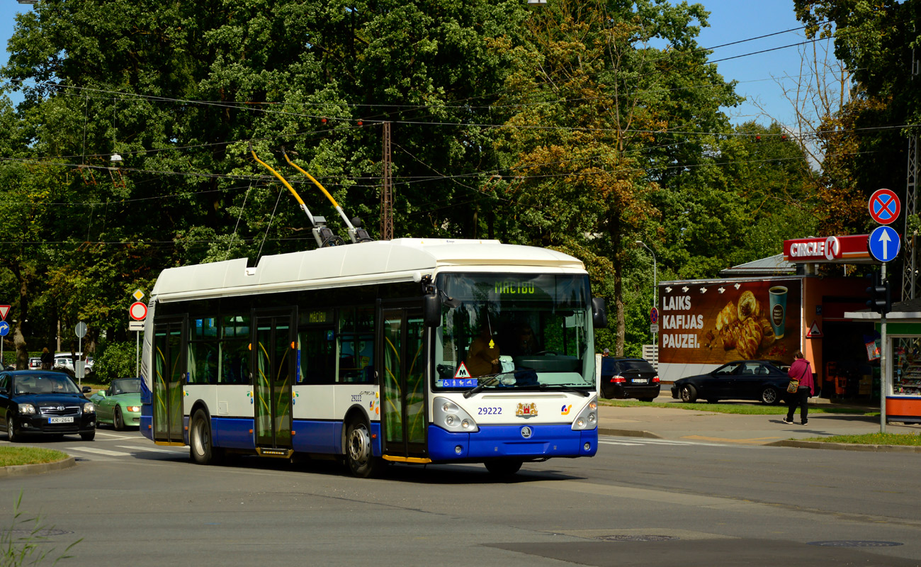 Рига, Škoda 24Tr Irisbus Citelis № 29222 Рига, Škoda 24Tr Irisbus Citelis № 29222