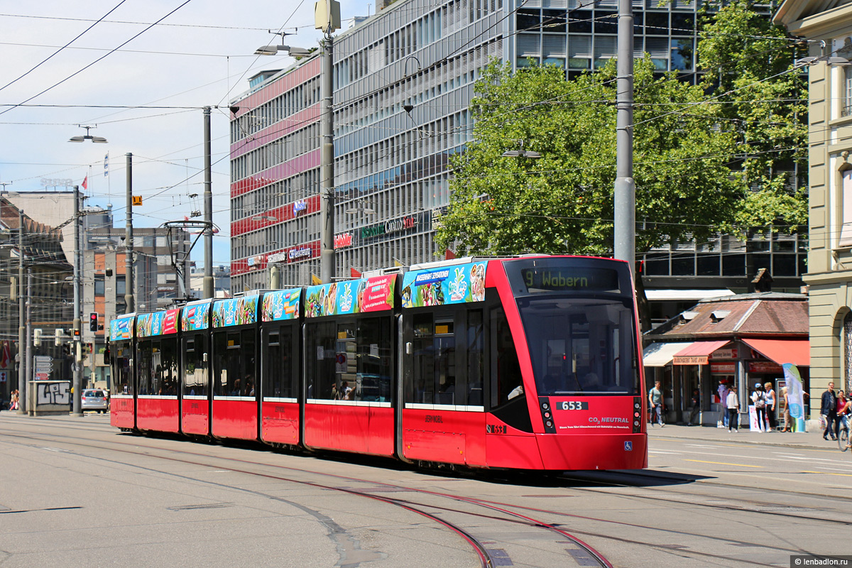 Берн, Siemens Combino XL № 653