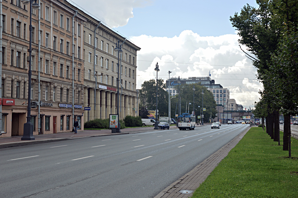 Saint-Petersburg — Trolleybus lines and infrastructure