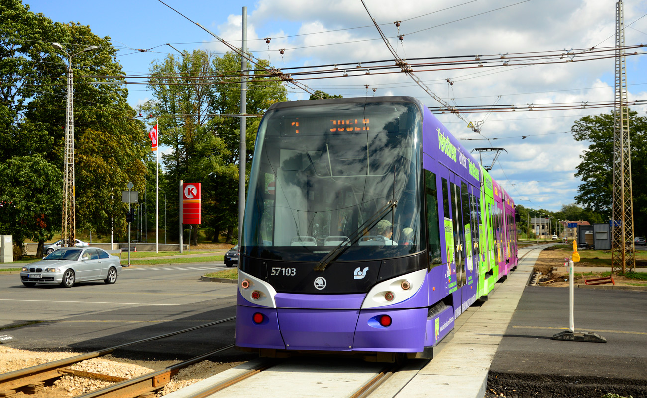Рига, Škoda 15T ForCity Alfa Riga № 57103
