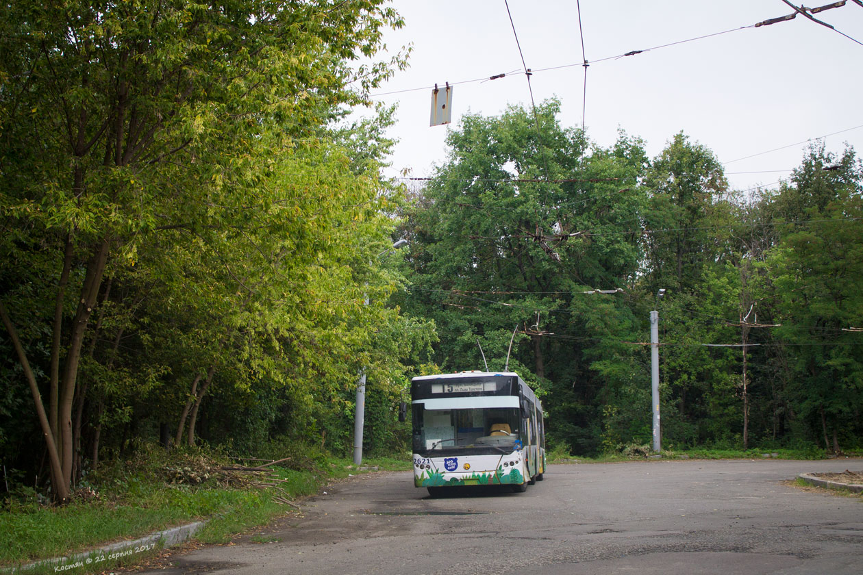 Киев, ЛАЗ E301D1 № 2621