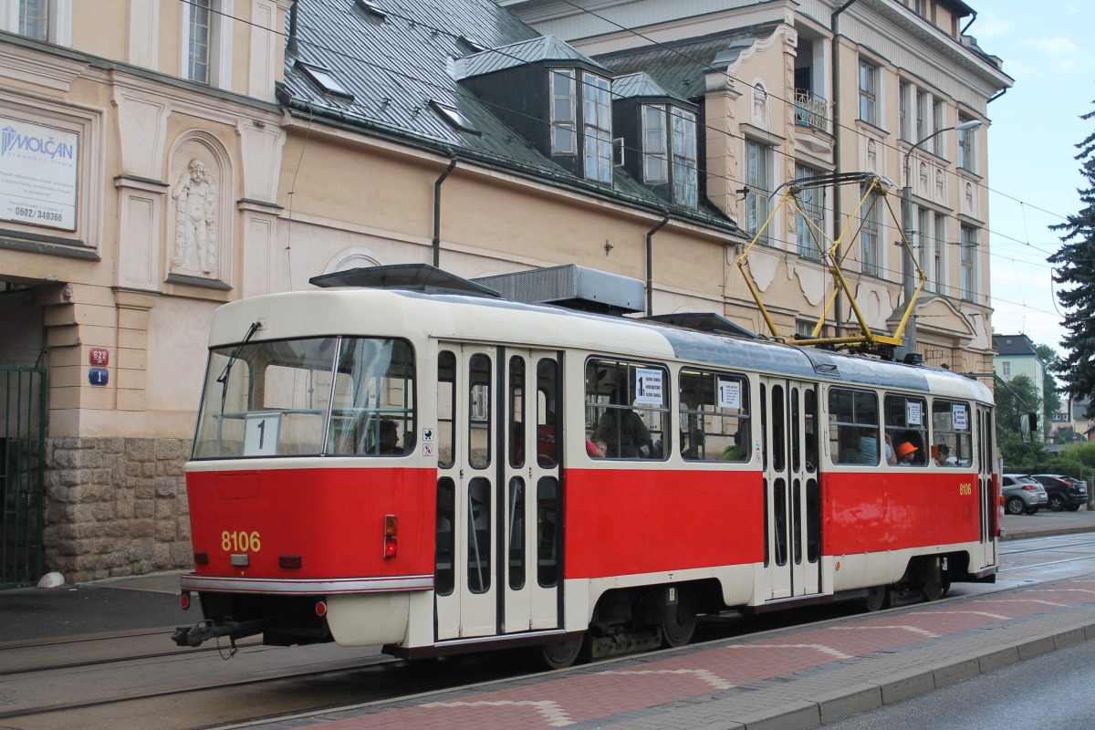 Либерец ― Яблонец-над-Нисой, Tatra T3M № 8106 (16)