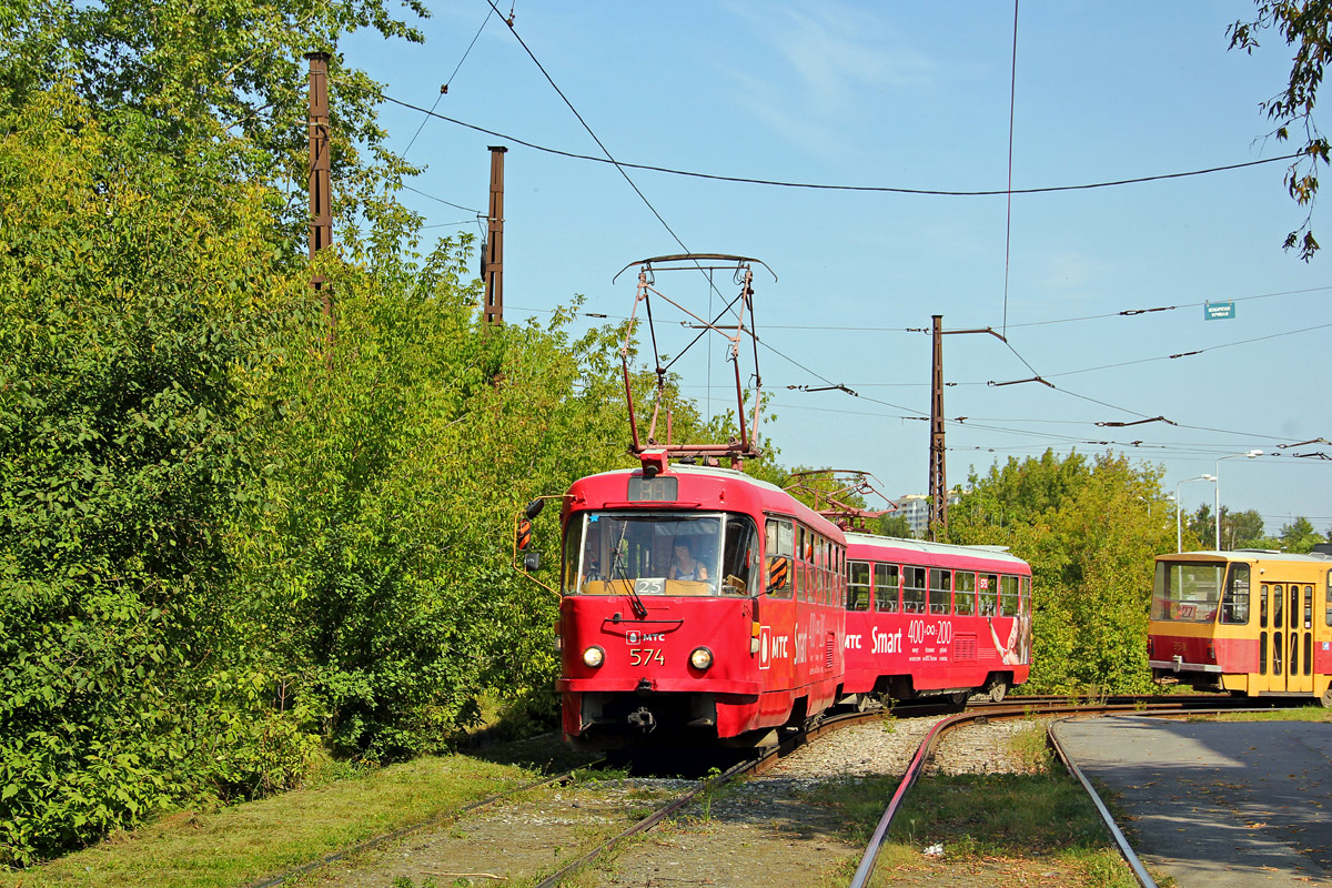 Yekaterinburg, Tatra T3SU № 574
