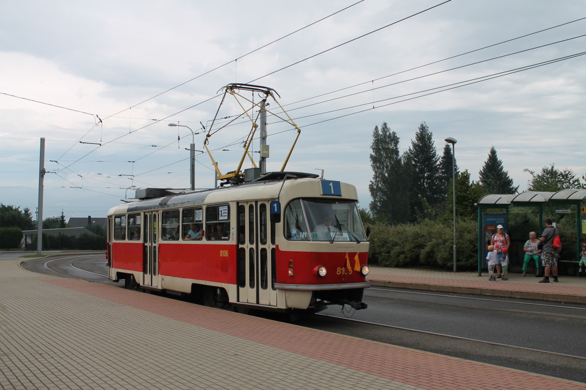 Либерец ― Яблонец-над-Нисой, Tatra T3M № 8106 (16)