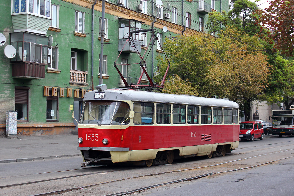Днепр, Tatra T3SU № 1355