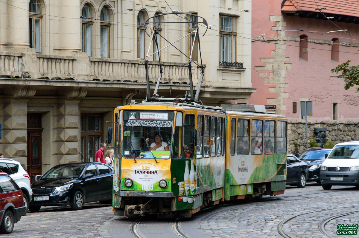 Львов, Tatra KT4SU № 1089