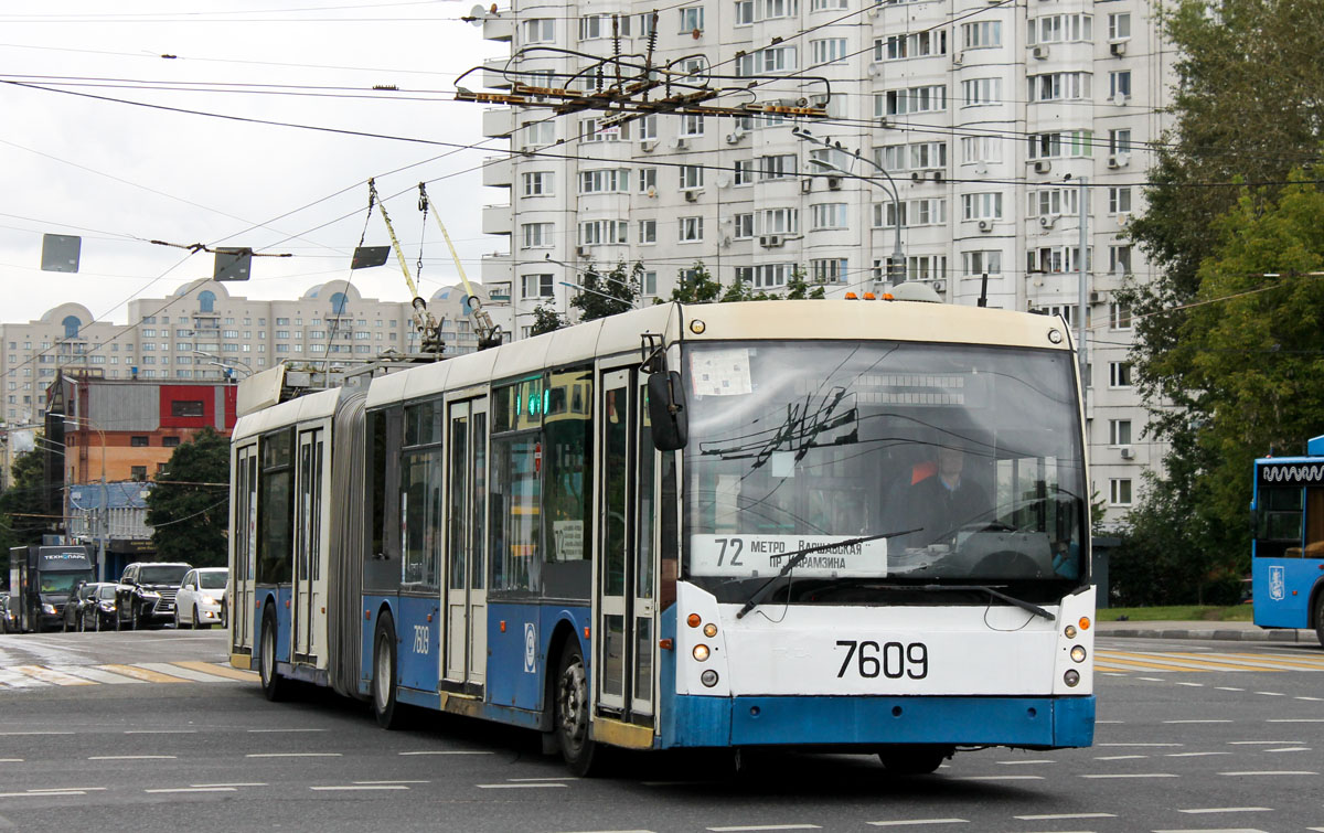 Москва, Тролза-6206.00 «Мегаполис» № 7609