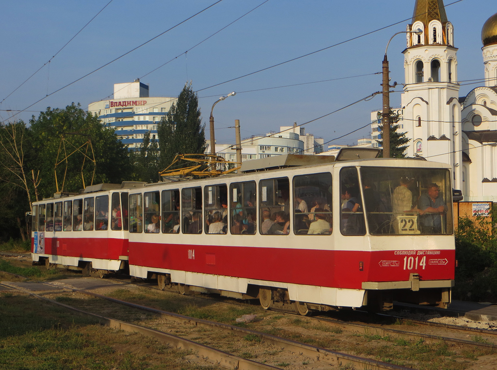 Самара, Tatra T6B5SU № 1014