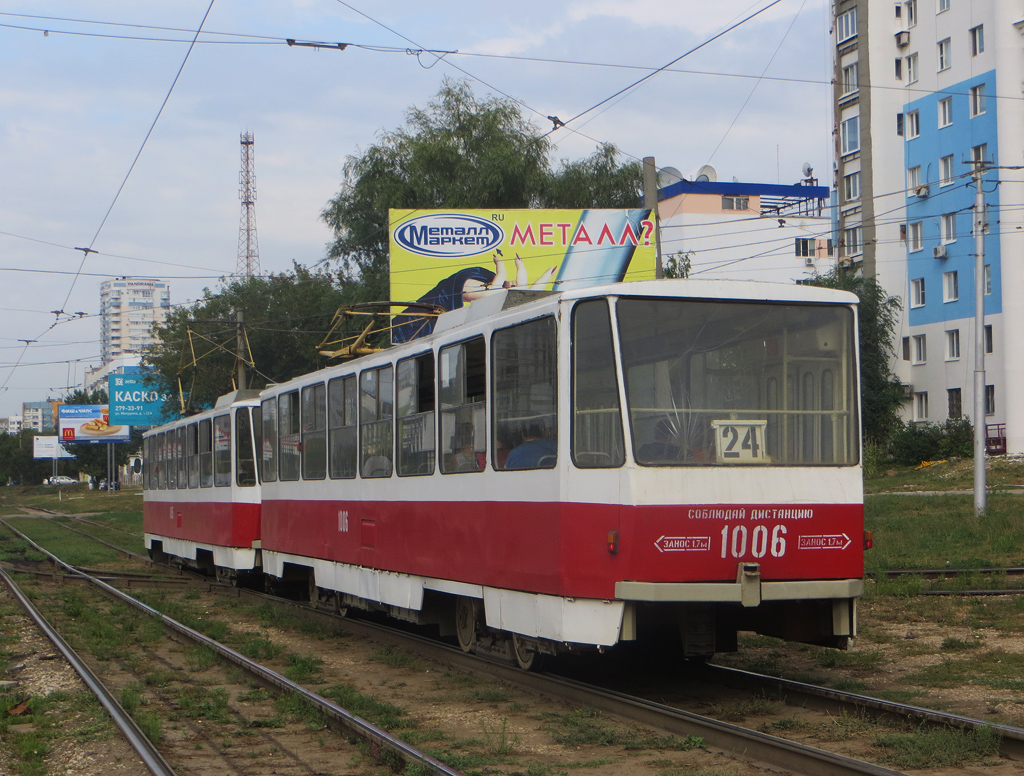 Самара, Tatra T6B5SU № 1006