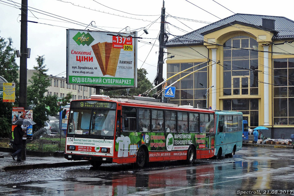 Тернополь, Škoda 14TrR № 174