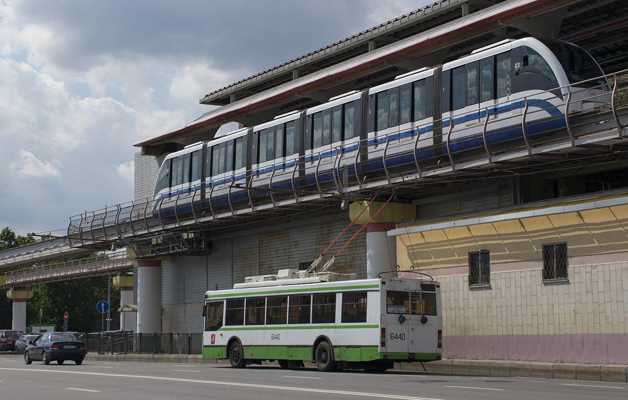 Москва, Тролза-5275.05 «Оптима» № 6440; Москва, ЭПС № 03