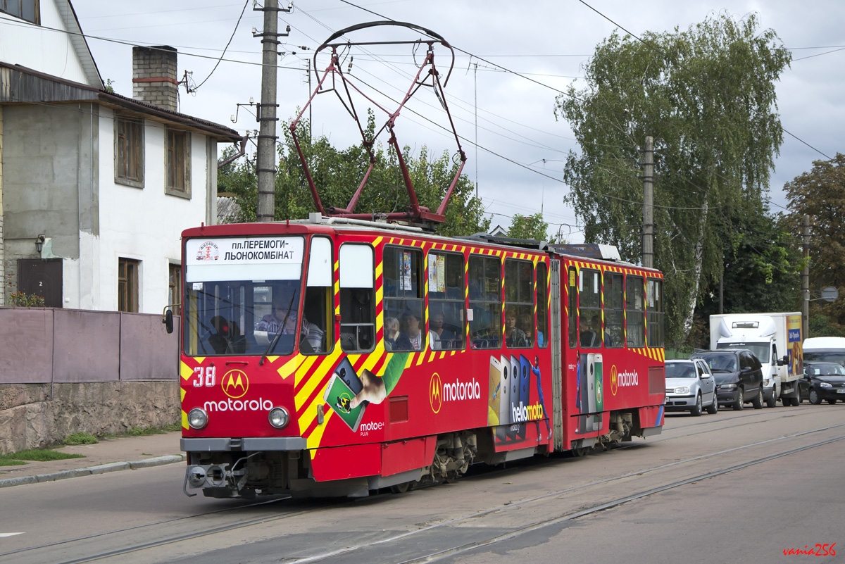 Житомир, Tatra KT4SU № 38