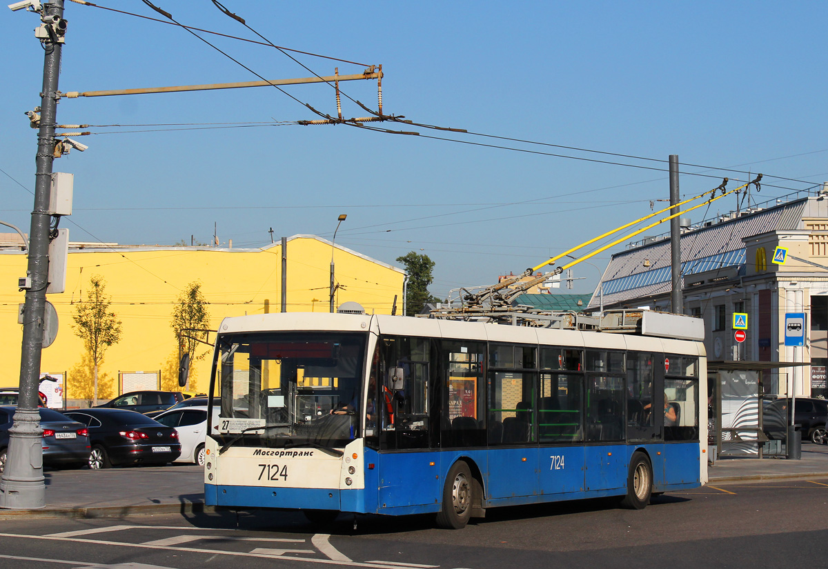 Москва, Тролза-5265.00 «Мегаполис» № 7124