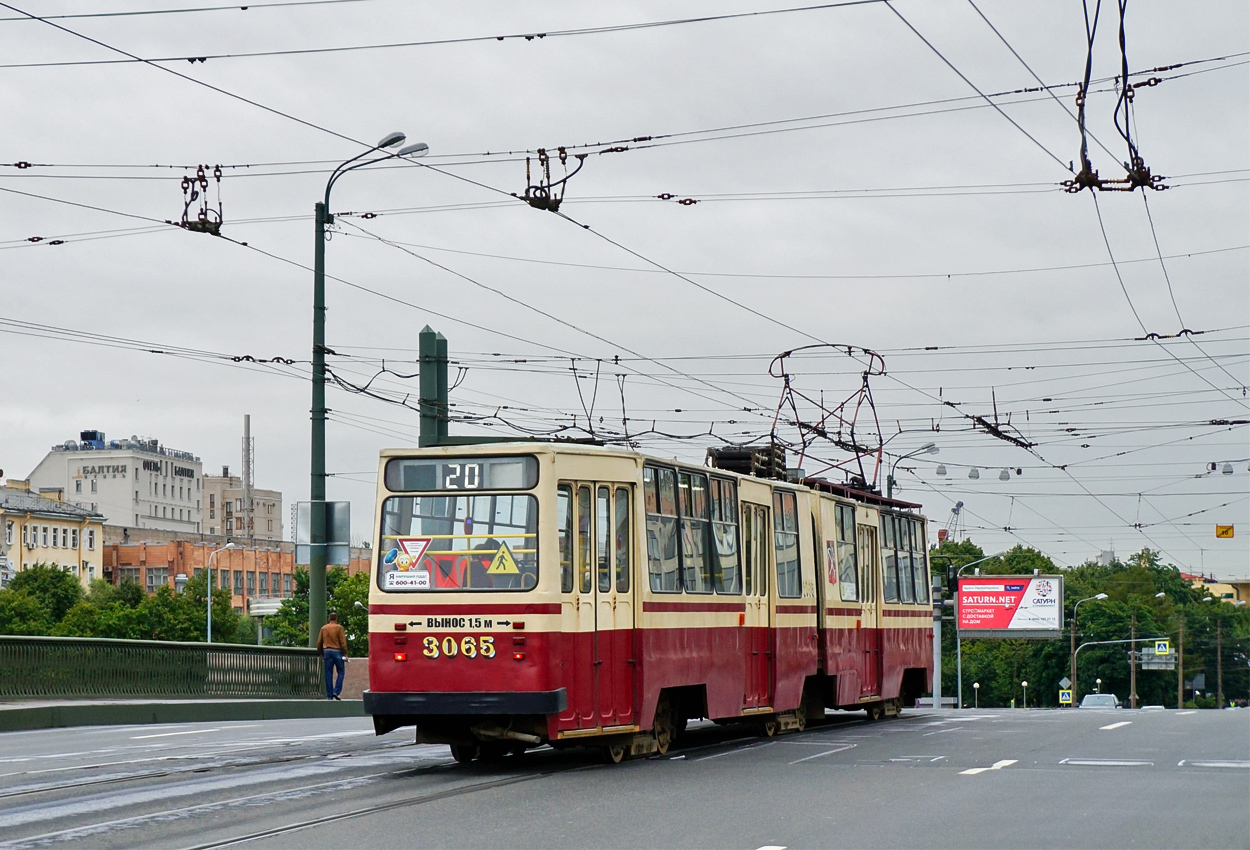 Санкт-Петербург, ЛВС-86К-М № 3065 Санкт-Петербург, ЛВС-86К-М № 3065