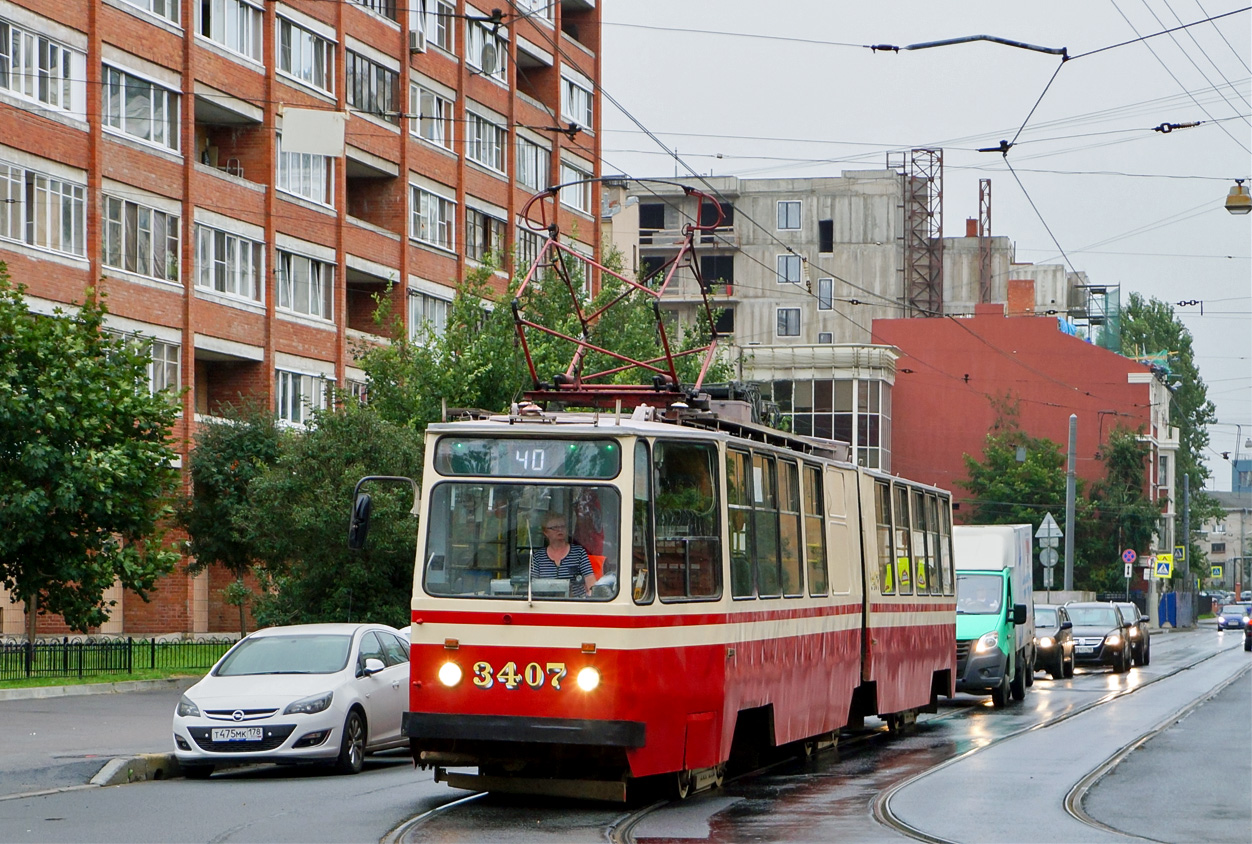 Sankt Petersburg, LVS-86K Nr 3407 Sankt Petersburg, LVS-86K Nr 3407