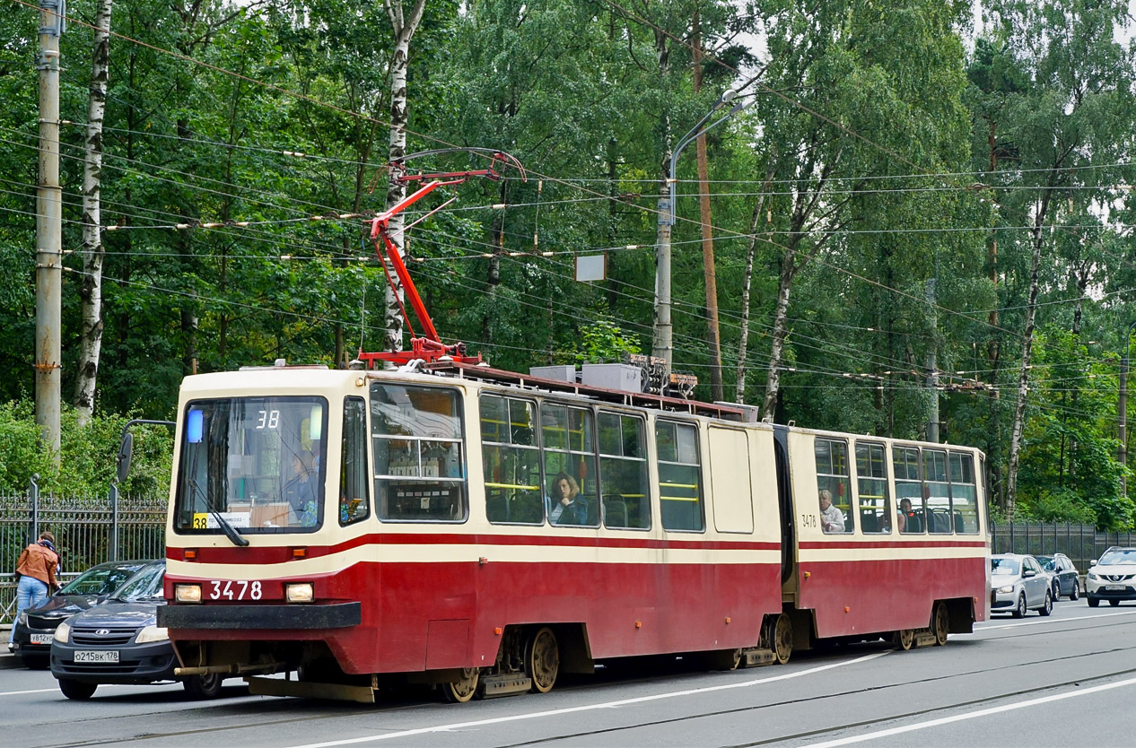 Санкт-Петербург, ЛВС-86К № 3478