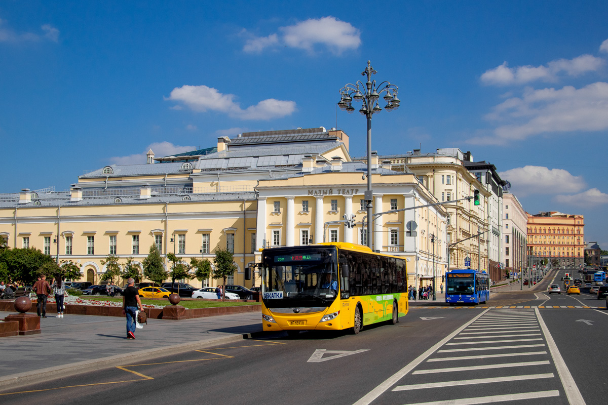 Москва, Yutong E12 (ZK6125BEVG12) № 鲁F M3918