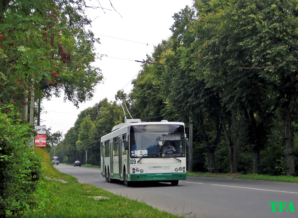 Луцк, Богдан E231 № 209 Луцк, Богдан E231 № 209