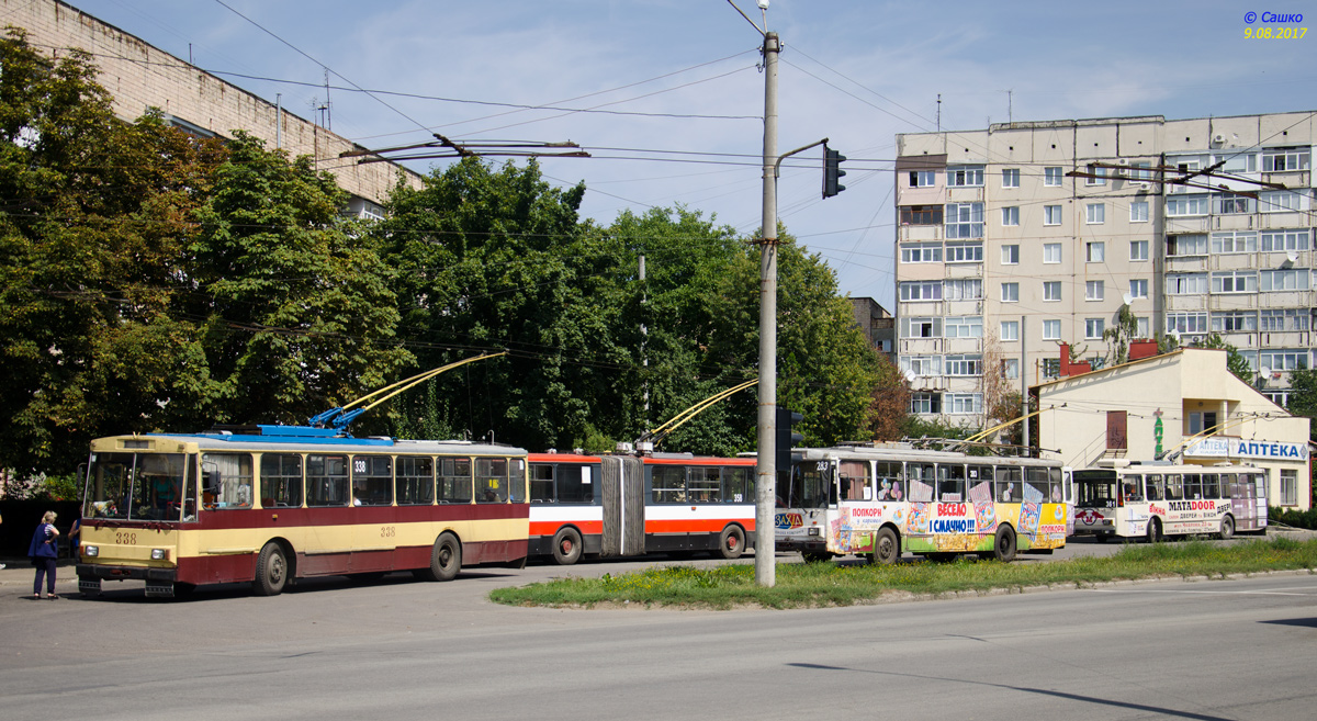 Черновцы, Škoda 14Tr07 № 338; Черновцы — Конечные остановки