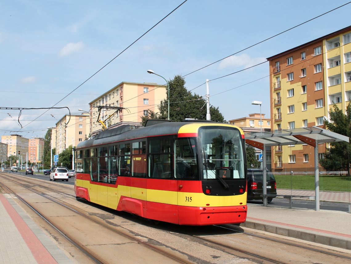 Most - Litvínov, Vario LF+ # 315