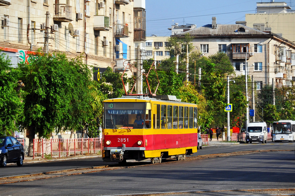 Volgograd, Tatra T6B5SU č. 2851