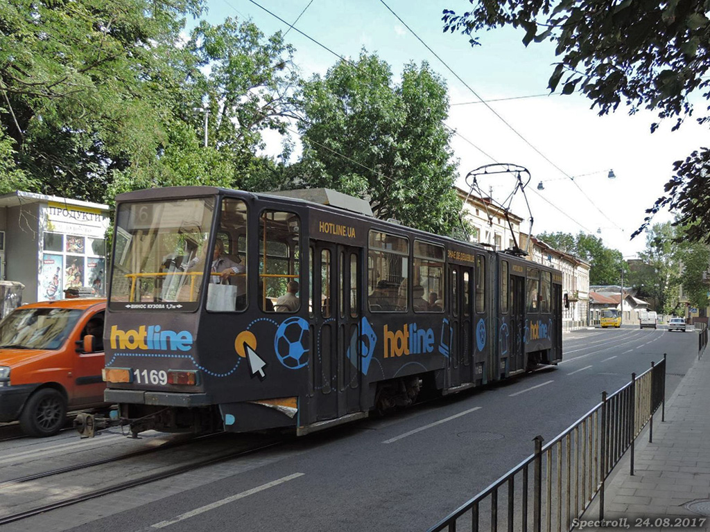 Львов, Tatra KT4D № 1169