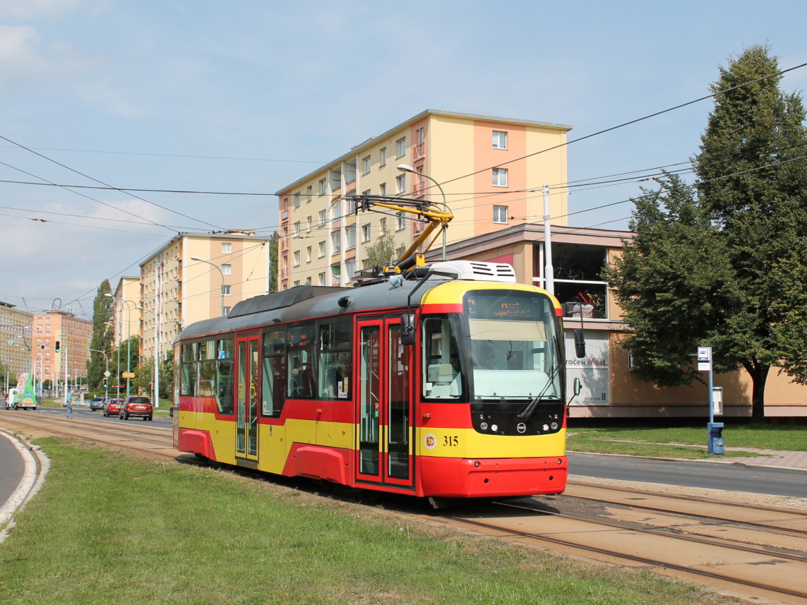 Most - Litvínov, Vario LF+ № 315