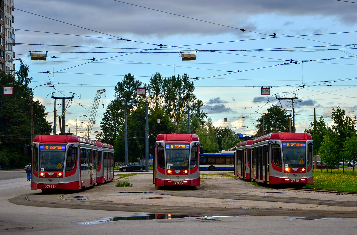 Санкт-Петербург, 71-623-03 № 3710; Санкт-Петербург, 71-623-03.01 № 3715; Санкт-Петербург, 71-623-03 № 3706