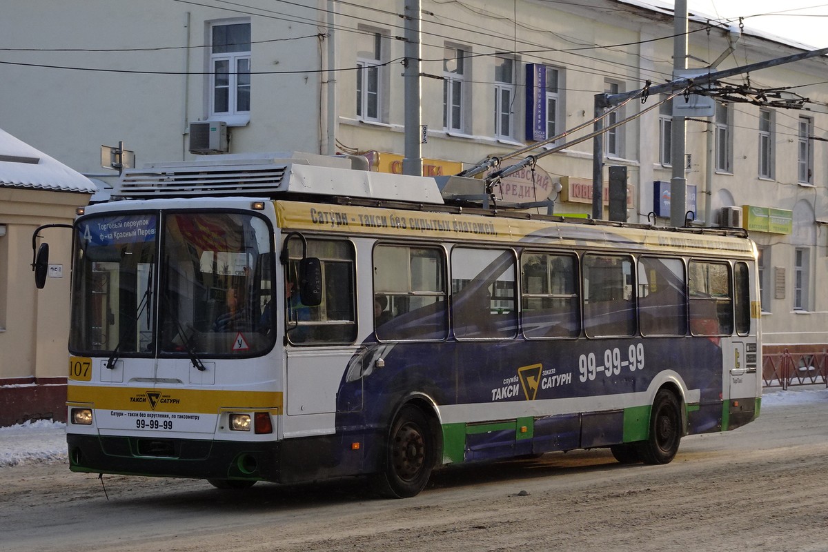 Ярославль, ЛиАЗ-5280 (ВЗТМ) № 107
