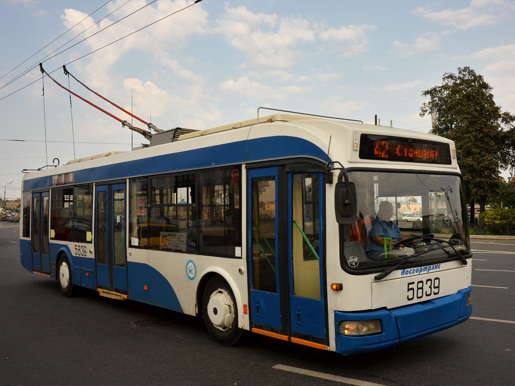 Москва, СВАРЗ-6235.01 (БКМ 32100М) № 5839