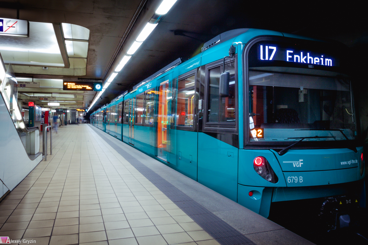 Frankfurt am Main, Bombardier Flexity Swift U5-25 Br. 679 Frankfurt am Main, Bombardier Flexity Swift U5-25 Br. 679