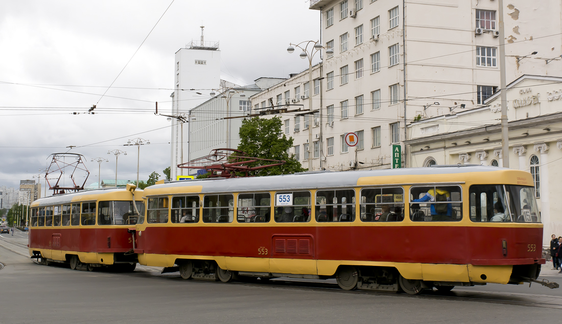Jekaterinburga, Tatra T3SU № 553