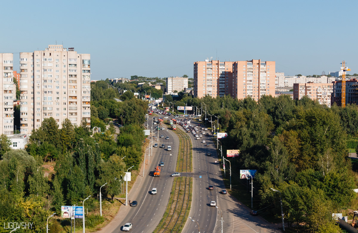 Ижевск — Линии электротранспорта