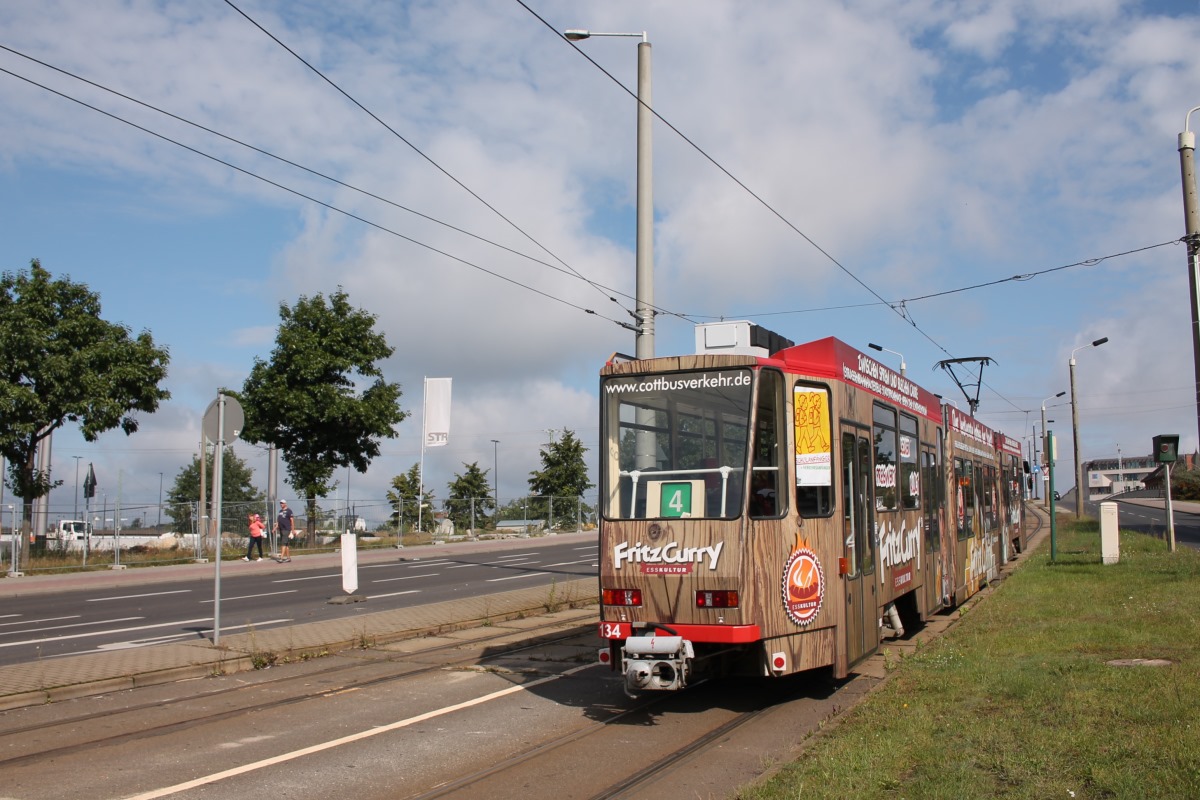 Котбус, Tatra KTNF6 № 134